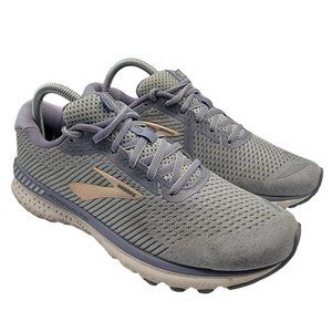 Brooks Adrenaline GTS 20 Grey Running Shoes Sneaker Womens Sz 9.5 - 1202961B073